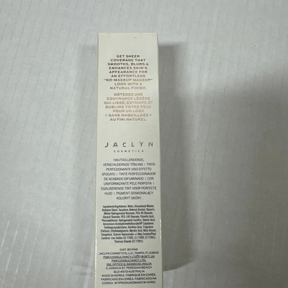 JACLYN COSMETICS Skin Perfecting‎ Blurring Tint Smooths DEEP RICH 1 Oz NIB